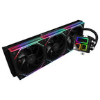 Thermalright Frozen Infinity 360 PC Liquid CPU Water Cooler, Triple PWM Fans 2000RPM, Desktop CPU AIO Cooler for AM4 and AM5 and Intel LGA1150/1151/1200/2011/1700/1851, Infinity Mirror, Black