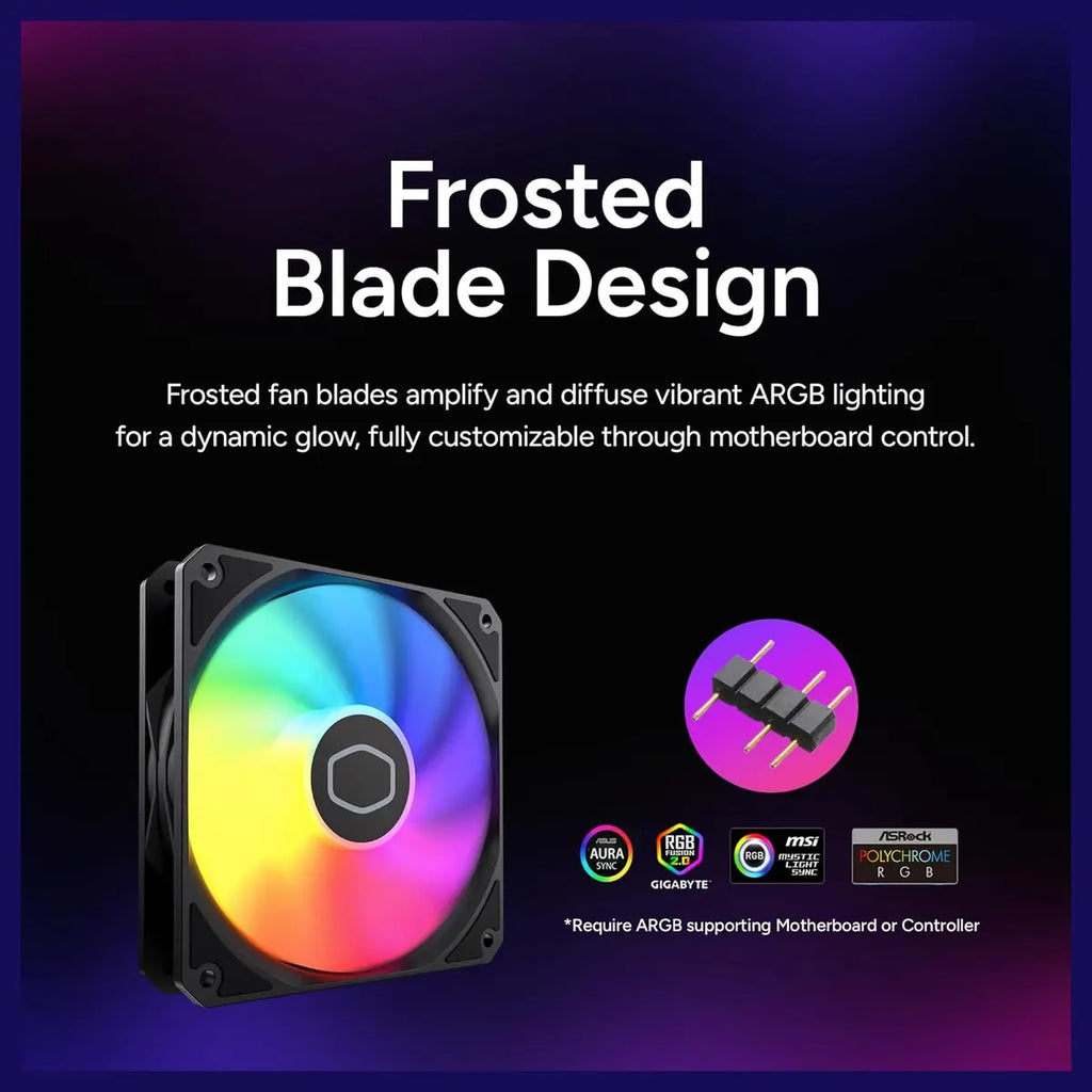 Cooler Master MasterLiquid Core II 360 Liquid CPU AIO Cooler, 360mm Radiator, 3X ARGB PWM Fans 650 To 1,750, Infinity Mirror Dual-Chamber Pump, AMD AM5 and AM4 and Intel LGA 1851 and 1700, Black, MLW-D36M-A18PA-R1