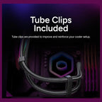 Cooler Master MasterLiquid Core II 360 Liquid CPU AIO Cooler, 360mm Radiator, 3X ARGB PWM Fans 650 To 1,750, Infinity Mirror Dual-Chamber Pump, AMD AM5 and AM4 and Intel LGA 1851 and 1700, Black, MLW-D36M-A18PA-R1