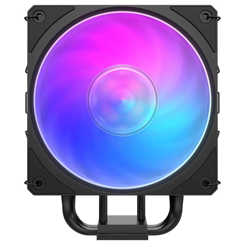 Cooler Master Hyper 212 3DHP ARGB CPU Air Cooler, Patented 3D Heat Pipe Technology, 120mm PWM High Airflow ARGB Fan, Quiet Cooling, AMD AM5 and AM4 and Intel LGA 1851 and 1700, Black, MAY-T2HP-217PA-R1