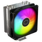 Cooler Master Hyper 212 Spectrum V3 ARGB CPU Air Cooler, 4 Copper Heat Pipes, 120mm PWM Fan 650 To 1,750RPM, AMD AM5 and AM4 and Intel LGA 1851 and 1700 and 1200, RR-S4NA-17PA-R1