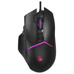 Bloody W95 Ultra Gaming Mouse, 20000 CPI Alpha Sensor, 2000Hz Report Rate, 1ms Key Response, Stone Black