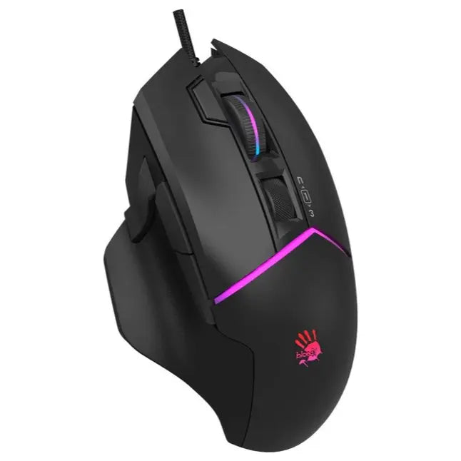 Bloody W95 Ultra Gaming Mouse, 20000 CPI Alpha Sensor, 2000Hz Report Rate, 1ms Key Response, Stone Black