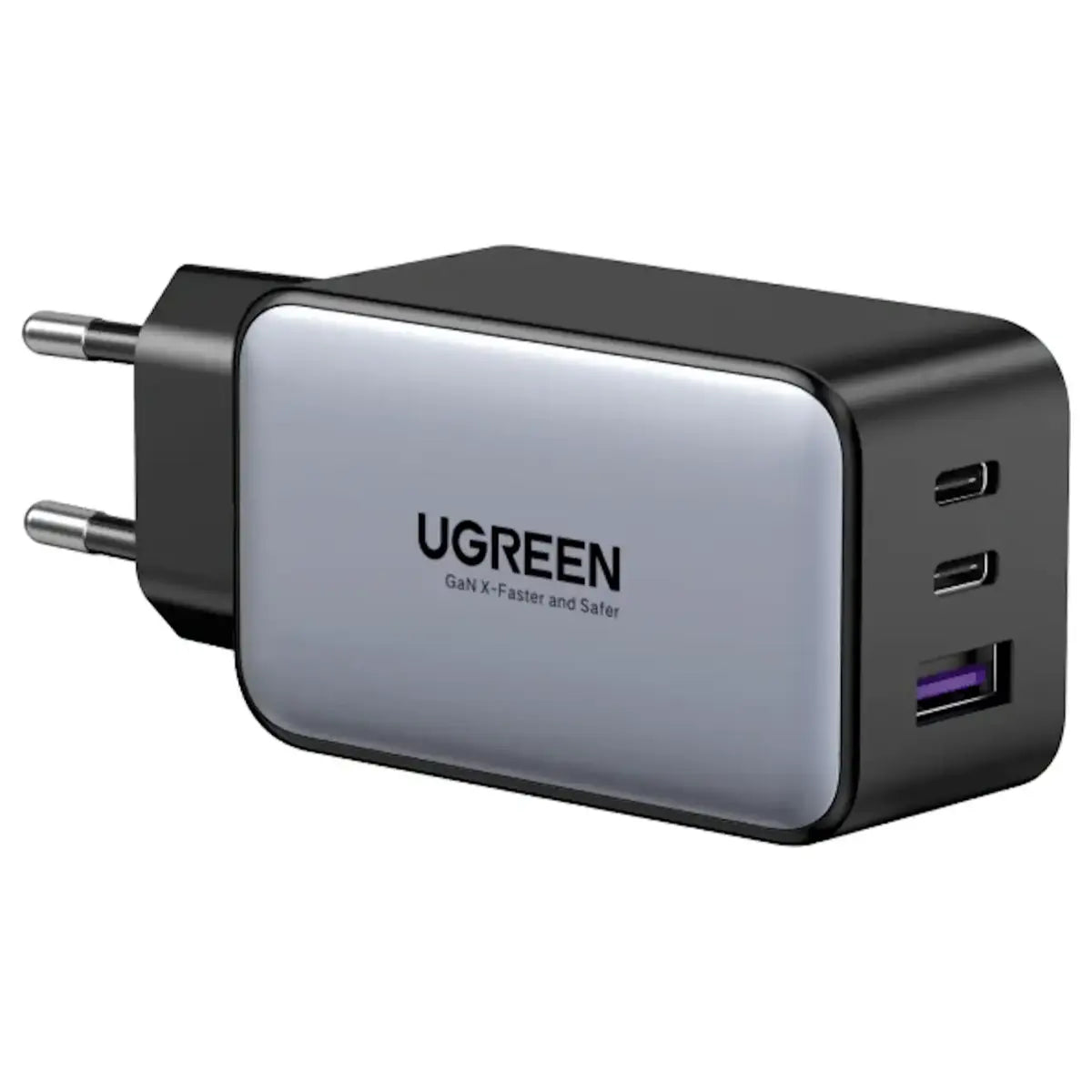 UGREEN Nexode 65W USB C GaN Charger, 3 Ports Wall Charger, Supports PPS GaN II, Intelligent Power Distribution, Model CD244, 10335