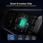 UGREEN Uno 100W USB C to USB C Fast Charging Cable, 100W 20V 5A, 3 Meter, 480Mbps, E-Marker Chip, Aluminum Alloy Shell, Double-Layer Nylon Braided, Model 35513