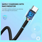 UGREEN 60126 USB-A To USB-C Fast Charging Cable, 3A, 480 Megabytes Per Second, 1 Meter, Aluminum Braid