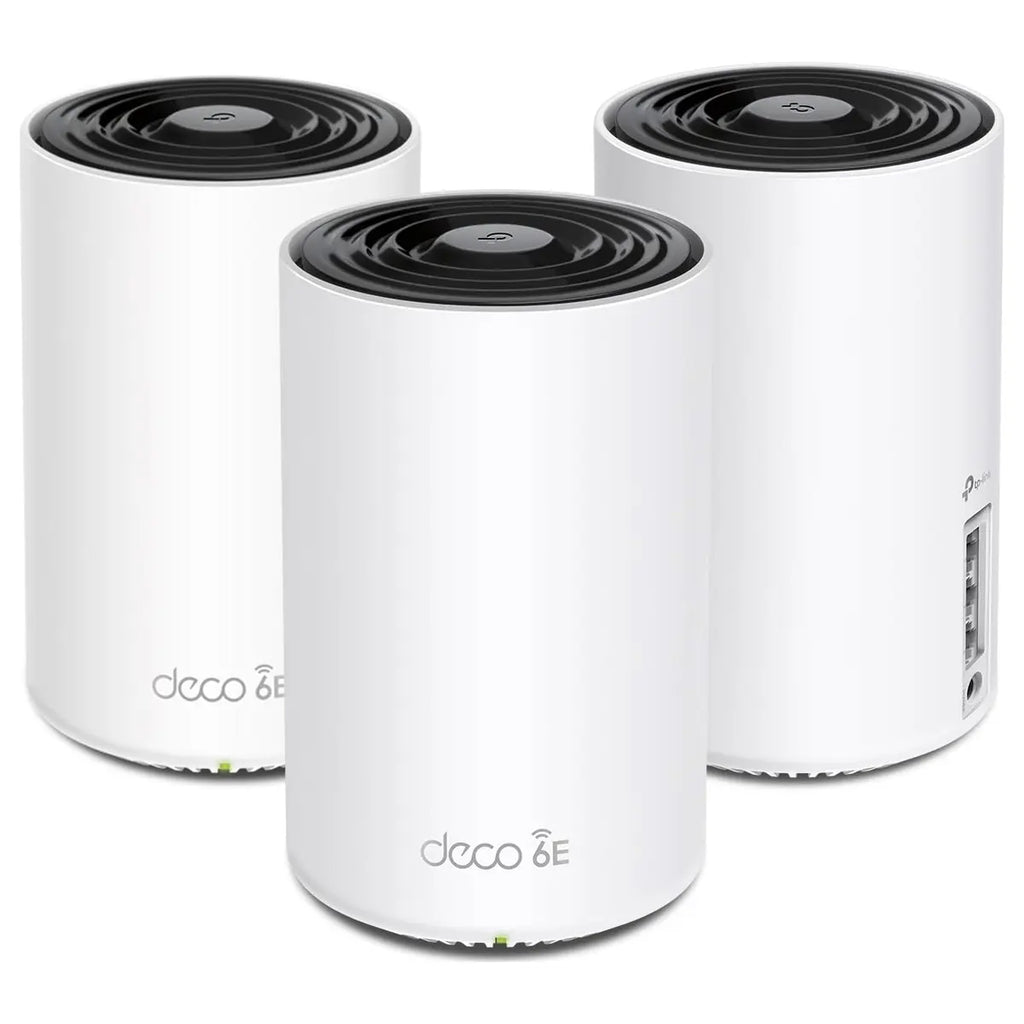 TP-Link Deco XE75 AXE5400 Tri-Band WiFi 6E Mesh WiFi System, Up To 7200 Sq.Ft Coverage, Total Speeds Up To 5400Mbps, 3-Pack