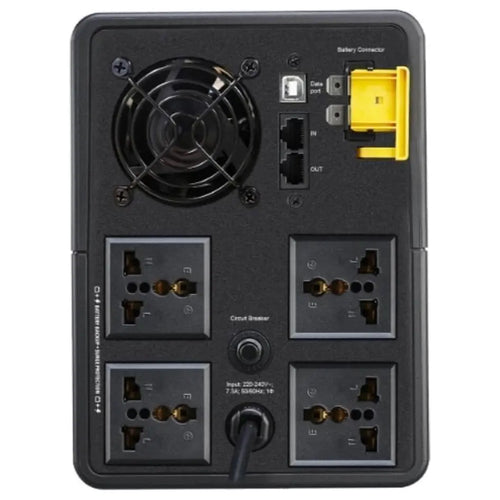 APC BX1600MI-MS UPS, 1600VA900W Line Interactive, 230V, 4 Universal Outlets, AVR, Tower
