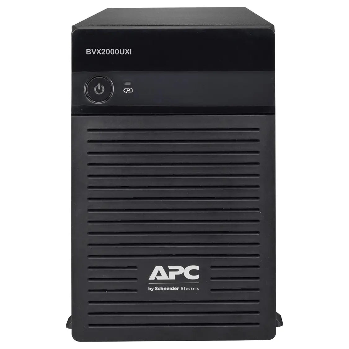 APC Easy UPS BVX2000UXI Uninterruptible Power Supply, 2000VA 1200W, 230V Input and Output, External Battery System, Selectable Charger, Flooded and SMF Compatible, Black (Without Battery)
