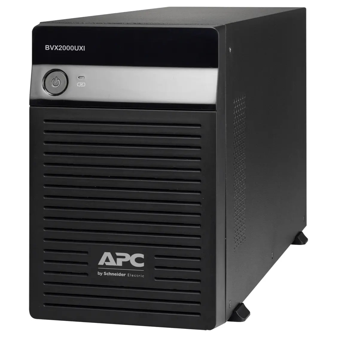 APC Easy UPS BVX2000UXI Uninterruptible Power Supply, 2000VA 1200W, 230V Input and Output, External Battery System, Selectable Charger, Flooded and SMF Compatible, Black (Without Battery)