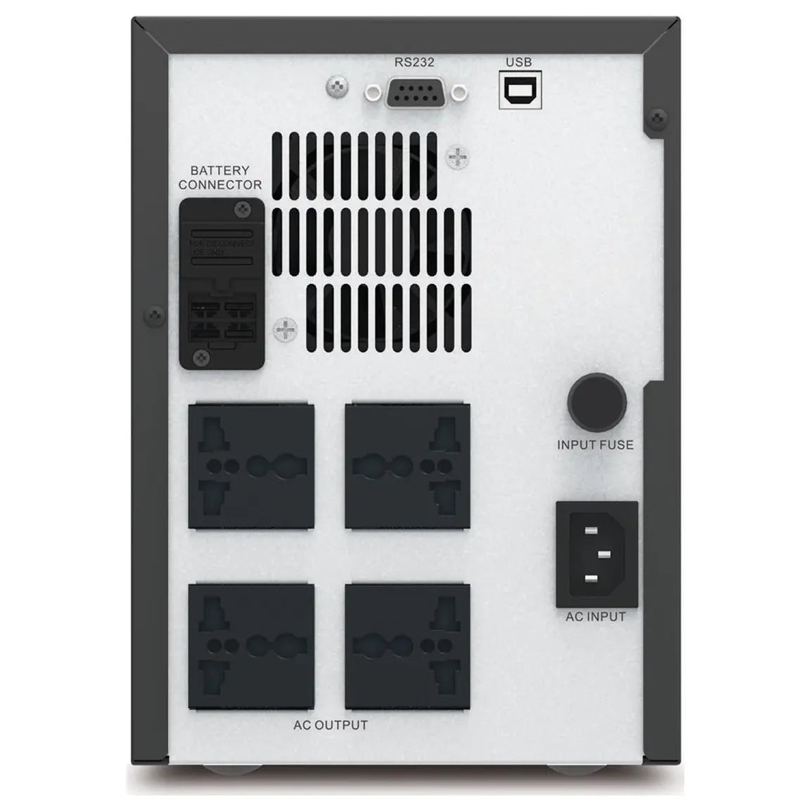 APC Easy UPS SMV 750VA Uninterruptible Power Supply, 750VA/525W Line Interactive Pure Sine Wave, AVR, LCD, 230V, 4 Universal Outlets