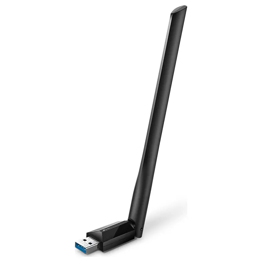TP-Link Archer T3U Plus AC1300 High Gain Wireless Dual Band USB Adapter, 867Mbps 5GHz and 400Mbps 2.4GHz, MU-MIMO, 2x External Antennas