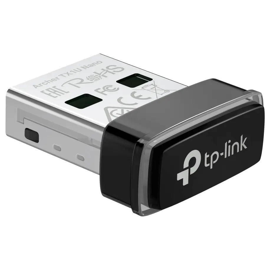 TP-Link Archer TX1U Nano AX300 Nano Wi-Fi 6 Wireless USB Adapter, Up To 287Mbps, MU-MIMO And OFDMA, AP Mode, Plug And Play