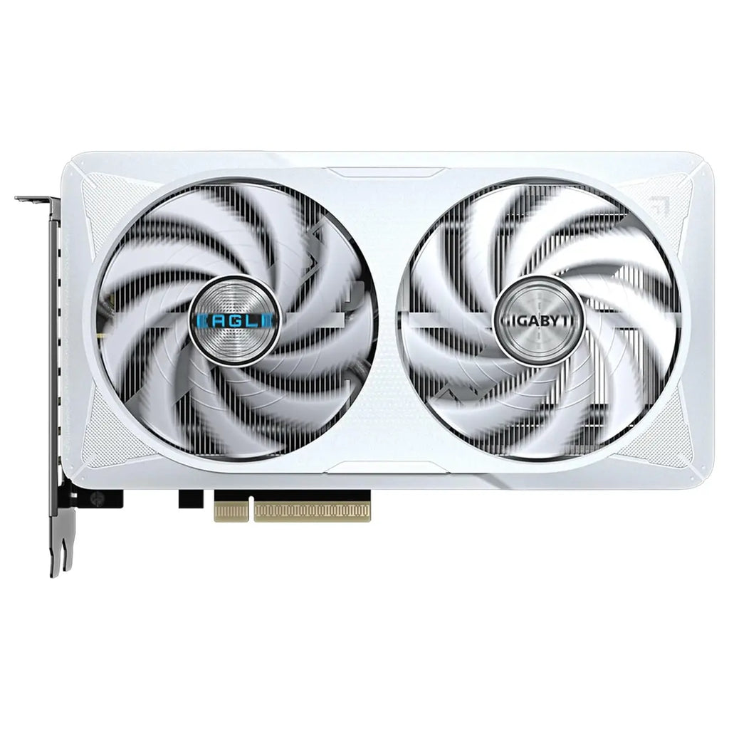 GIGABYTE GeForce RTX 5060 Eagle OC ICE 8G Graphics Card, 8GB 128-Bit GDDR7, 2550MHz Clock, PCIe 5.0, DisplayPort and HDMI, GV-N5060EAGLEOC ICE-8GD