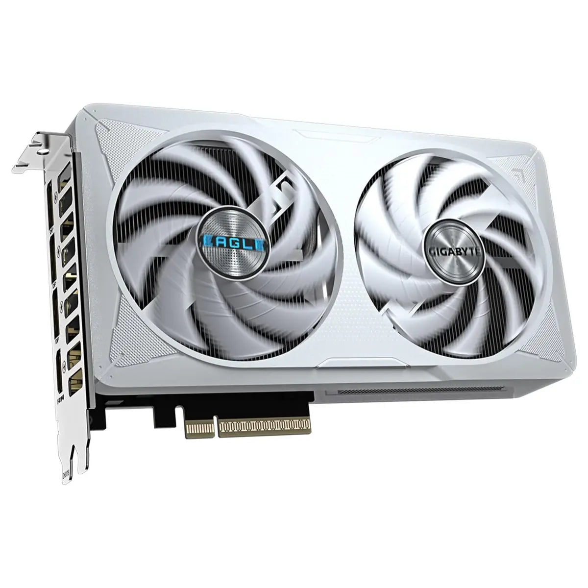 GIGABYTE GeForce RTX 5060 Eagle OC ICE 8G Graphics Card, 8GB 128-Bit GDDR7, 2550MHz Clock, PCIe 5.0, DisplayPort and HDMI, GV-N5060EAGLEOC ICE-8GD