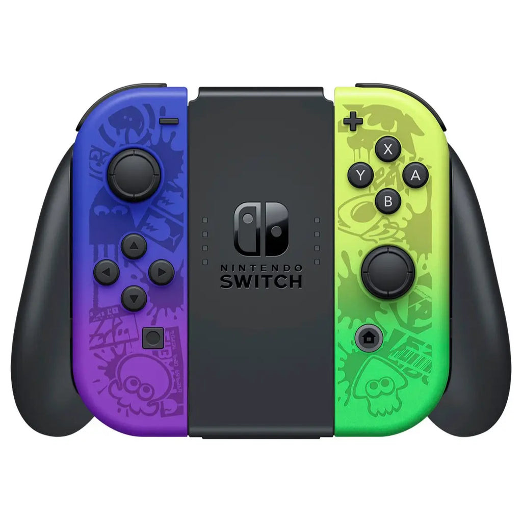 Nintendo Switch OLED Splatoon 3 Edition Console, 7-inch OLED Screen, 64GB Internal Storage