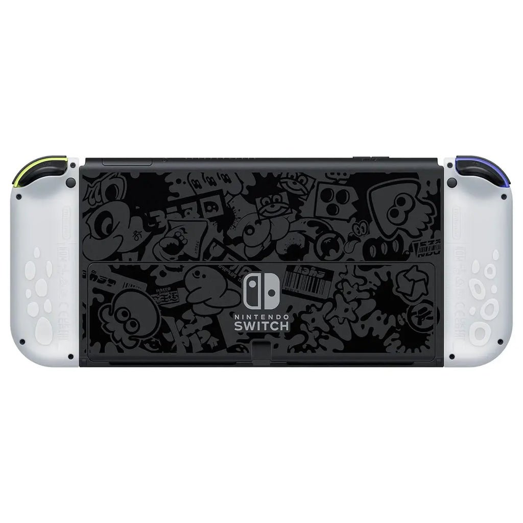 Nintendo Switch OLED Splatoon 3 Edition Console, 7-inch OLED Screen, 64GB Internal Storage
