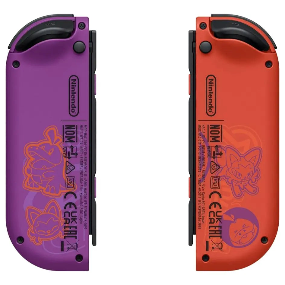 Nintendo Switch OLED Model Pokemon Scarlet and Violet Edition, OLED Console, Special-Design Joy-Con, Matching Dock