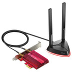 TP-Link Archer TX3000E AX3000 Wi-Fi 6 Bluetooth 5.2 PCIe Adapter, Up To 2402Mbps 5GHz Plus 574Mbps 2.4GHz, WPA3 Security