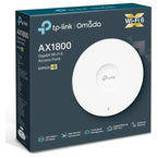 TP-Link EAP620 HD Omada WiFi 6 AX1800 Wireless Gigabit Access Point, OFDMA, Mesh, Seamless Roaming, MU-MIMO, Omada SDN, Cloud Access and Omada App, PoE+ Powered
