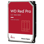 Western Digital WD Red Pro 4TB NAS Internal Hard Drive HDD, 7200RPM, SATA 6Gb/s, CMR, 256MB Cache, 3.5", WD4003FFBX