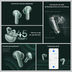 OnePlus Buds 4 Bluetooth Wireless Earbuds, In-Ear True Wireless, 11mm Drivers, LHDC 5.0 and Bluetooth 5.4, Active Noise Cancellation