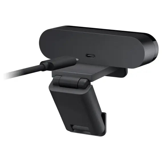 Logitech BRIO 4K Ultra HD Webcam, 4K 30fps, 1080p 60fps, 13MP Sensor, 5x Digital Zoom, Autofocus, RightLight 3, Windows Hello, Privacy Shutter, 960-001723