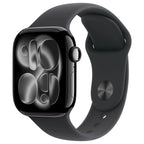 Apple Watch Series 11 GPS 42mm Smartwatch, Sleep Score, Fitness Tracker, Health Monitoring, Always-On Display, Water Resistant, Rose Gold Aluminum Case with Light Blush Sport Band S/M
