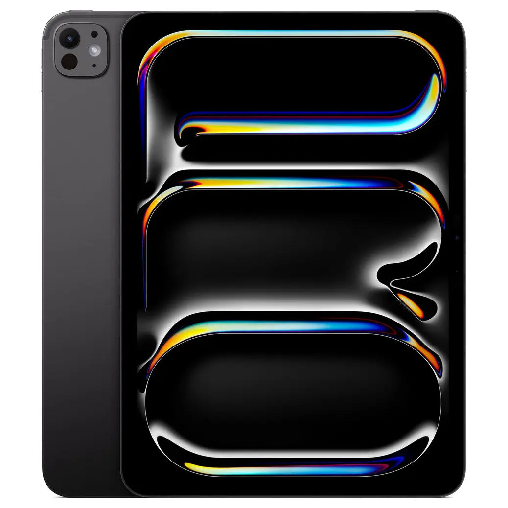 Apple iPad Pro 11 Inch M5 Chip, 11 Inch Ultra Retina XDR OLED 2420 x 1668, 16GB RAM 1TB, Wi-Fi 7 Bluetooth 6, 12MP Front and Rear Cameras, Thunderbolt, Apple Pencil Pro Support, iPadOS, Space Black, MDWP4
