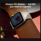 Apple Watch SE 3 Smartwatch, GPS 40mm, Always-On Display, Heart Rate Monitor, Fitness and Sleep Trackers, Water Resistant, Starlight