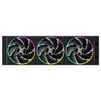 ID-Cooling DL360 Max ARGB AIO 360mm Liquid CPU Cooler, Customizable 3.5" LCD, Dual Pump Face Options, Installed Magnetic Fans, Black
