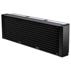 ID-Cooling DL360 Max ARGB AIO 360mm Liquid CPU Cooler, Customizable 3.5" LCD, Dual Pump Face Options, Installed Magnetic Fans, Black