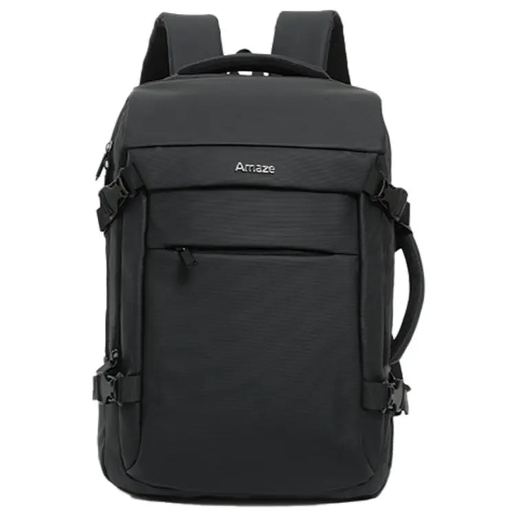 Amaze Workie A950 Synthetic Fiber Laptop Backpack, Fits Up To 15.6 Inches, Water-Resistant Coating, Adjustable Padded Shoulder Straps