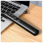 UGREEN 50654 Laser Pointer Wireless Remote Controller Presenter, Class 2 Red Laser Less Than 1mW, Up To 33 Feet Wireless Range, USB Plug and Play