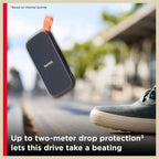 SanDisk 2TB Portable SSD, Up To 800MB/s Read, USB-C USB 3.2 Gen 2, SDSSDE30-2T00-G26