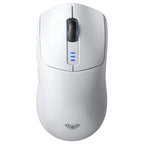 AULA SC580X Wireless Gaming Mouse, Tri-Mode 2.4G/BT5.0/USB-C, 12000 DPI, 1000Hz Polling Rate, 6 Programmable Buttons, 500mAh Rechargeable, White
