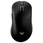 AULA SC900 Pro Wireless Gaming Mouse, PAW3395 Sensor, 26000 DPI, 650IPS, 62g Lightweight, Tri-Mode 2.4GHz USB-C and BT5.0, Dual 8000Hz Polling Rate, Black