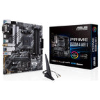 Asus Prime B550M-A Wifi II Motherboard, AMD B550 Chipset, AM4 Socket, Micro-ATX, PCIe 4.0, Dual M.2, Intel WiFi 6, 1Gb Ethernet