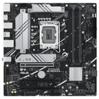 Asus Prime B760M-A DDR5 MicroATX Motherboard, Intel B760 LGA1700, DDR5 7200+(OC), PCIe 4.0, 2x M.2, Realtek 2.5Gb Ethernet, DisplayPort, Dual HDMI, SATA 6Gbps, USB 3.2 Gen 2, USB 3.2 Gen 1 Type-C, Aura Sync