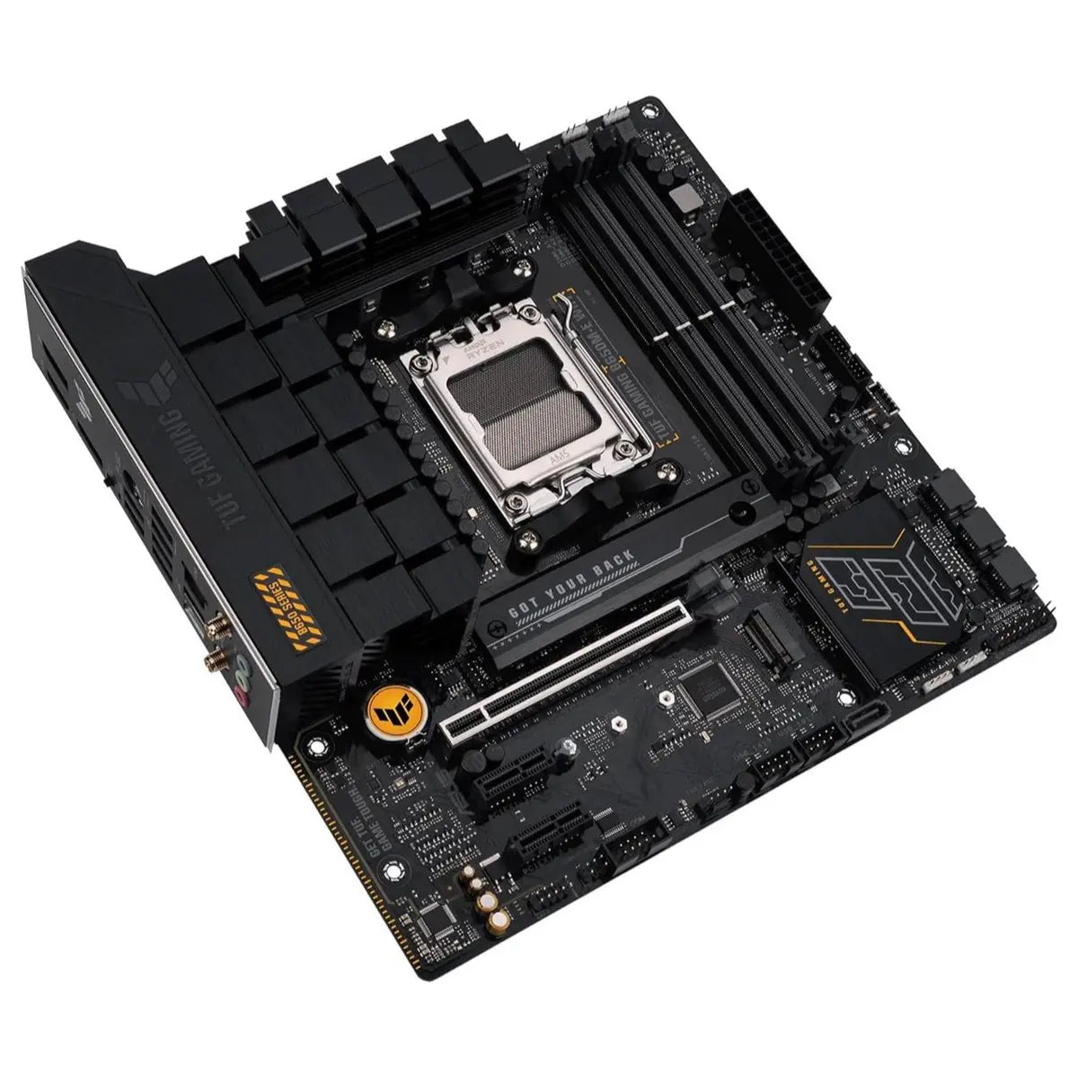 Asus TUF Gaming B650M-E Wifi DDR5 AMD AM5 MicroATX Motherboard, Supports AMD Ryzen 9000 Series, DDR5 7600 Plus OC, PCIe 5.0 M.2, 2.5Gb Ethernet