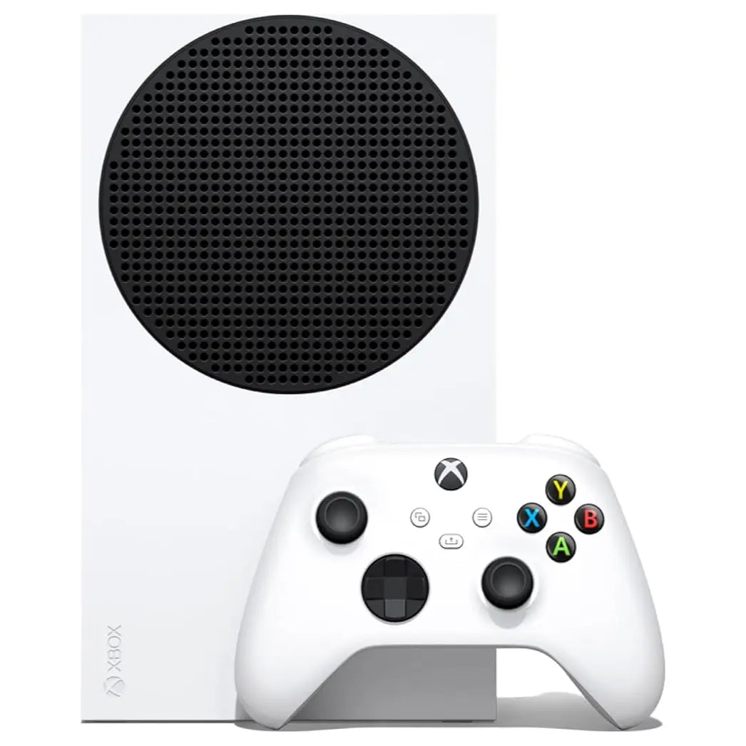 Xbox Series S All Digital Gaming Console, 512GB NVMe SSD, Up to 120 FPS Gameplay, Quick Resume, Includes Wireless Controller, Robot White