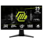 MSI MAG 255F E20 Gaming Monitor, 24.5" FHD 200Hz, Rapid IPS 0.5ms GtG, HDR Ready, AMD FreeSync Premium