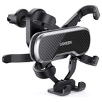UGREEN Gravity Drive Air Vent Car Mount Phone Holder, Automatic Gravity Locking, One-Handed Operation, Five-Point Support, Black 80871