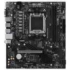 MSI PRO A620AM-B EVO Motherboard, Socket AM5, AMD A620A Chipset, DDR5 6800+MT/s OC, PCIe 4.0 x16, Gen 4 x4 M.2, 2.5G LAN, mATX