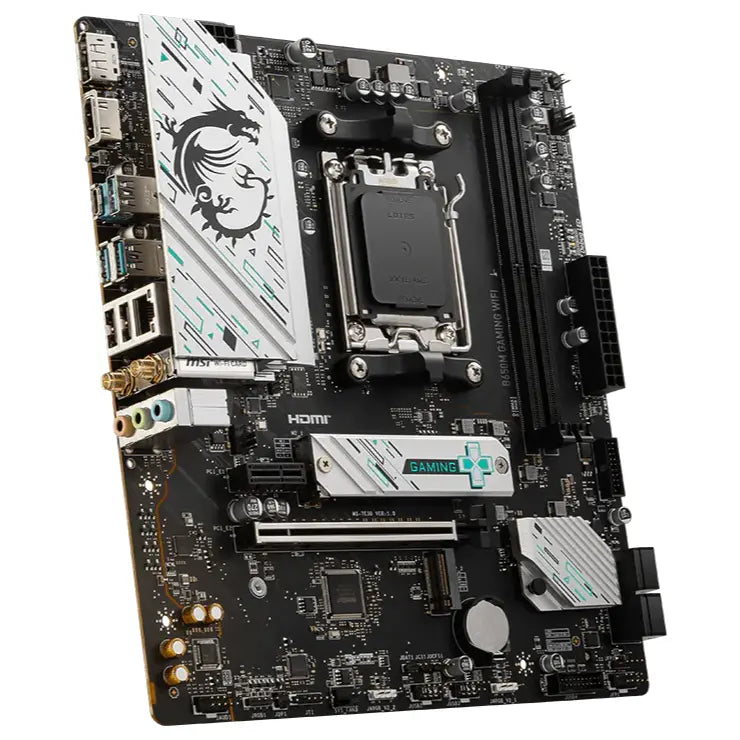 MSI B650M GAMING WIFI Motherboard, AMD B650 Chipset, Socket AM5, DDR5 Up To 7800+(OC)MHz, Wi-Fi 6E, Bluetooth 5.3