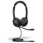 Jabra Evolve2 30 SE Wired Stereo Noise-Cancelling Headset, 2-Microphone Call Technology, 28mm Speakers, USB-C Cable, MS Teams Certified, Black