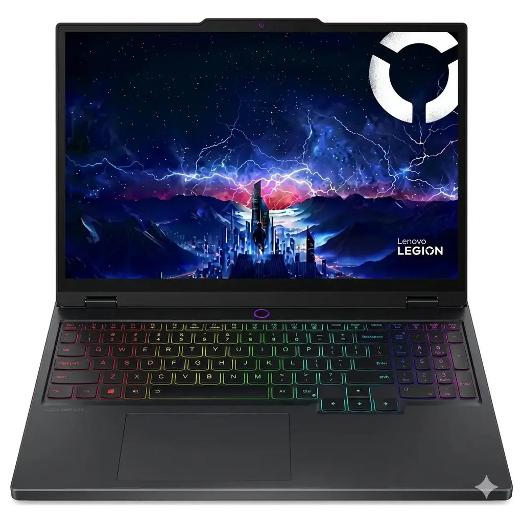 Lenovo Legion Pro 5 16ADR10 Gaming Laptop, AMD Ryzen 9 8945HX, NVIDIA GeForce RTX 5060 8GB, 16GB DDR5 RAM, 1TB PCIe Gen4 SSD, 16" WQXGA IPS 240Hz HDR 400, Windows 11 Home, Eclipse Black