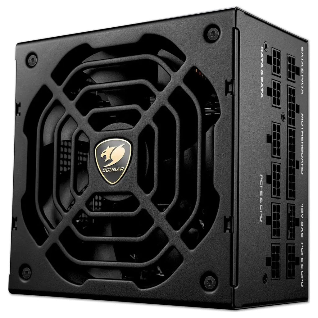 COUGAR GR 750W Fully Modular Power Supply, ATX 3.1 And PCIe 5.1 Ready, 80 Plus Gold Up To 91% Efficiency, Native 12V-2x6 Cable, 140mm Compact Size
