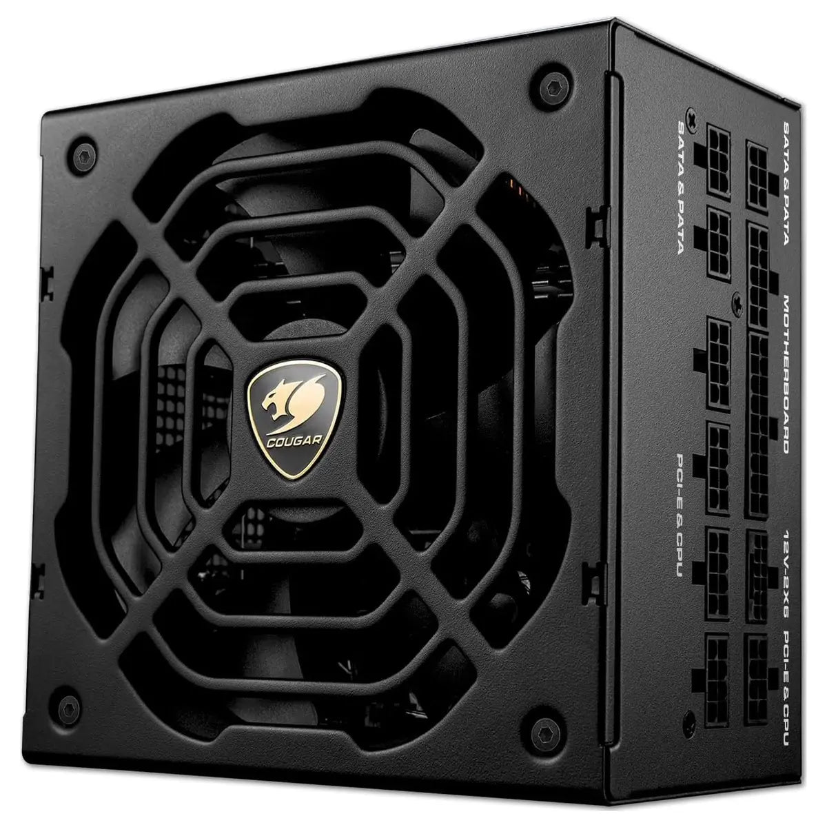 COUGAR GR 750W Fully Modular Power Supply, ATX 3.1 And PCIe 5.1 Ready, 80 Plus Gold Up To 91% Efficiency, Native 12V-2x6 Cable, 140mm Compact Size