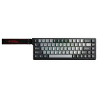 AULA WIN68 HE Pro 68-Key Hall Effect Magnetic Gaming Keyboard, 8000Hz Polling Rate, 0.3ms Latency, Adjustable Actuation 0.02mm-3.44mm, 16.8 Million RGB, Black and Gray